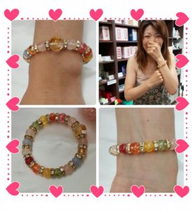 癒しサロンpinkrose開運パワーストーンブレスレット