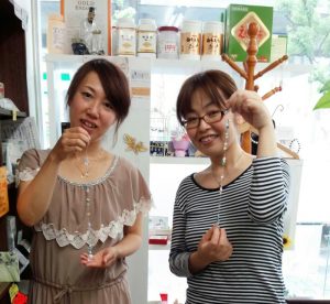 癒しサロンPinkRoseサンキャッチャー手作り