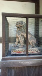 日牟禮八幡宮　狛犬
